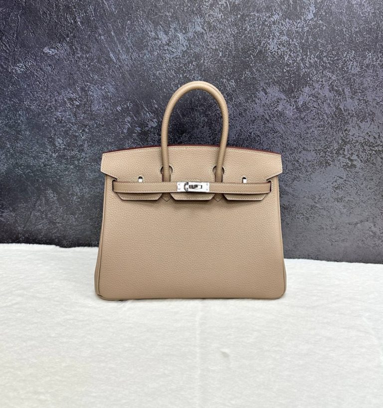 Hermes Сумка Hermès Birkin 25 Trench Togo Palladium Hardware