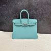 Сумка Hermès Birkin 25 Blue Atoll Togo Palladium Hardware