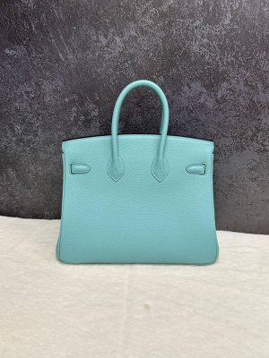 Сумка Hermès Birkin 25 Blue Atoll Togo Palladium Hardware