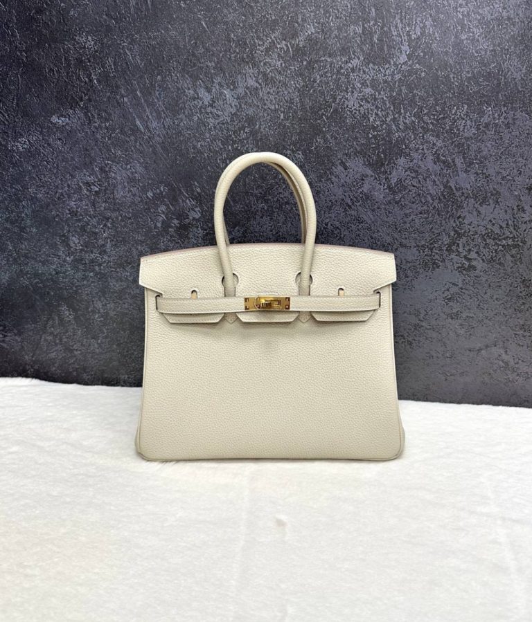 Hermes Сумка Hermès Birkin 25 Beton Togo Gold Hardware