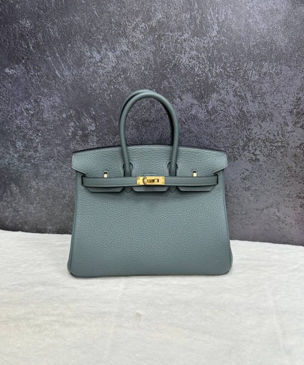 Сумка Hermès Birkin 25 Vert Amande Togo Gold Hardware