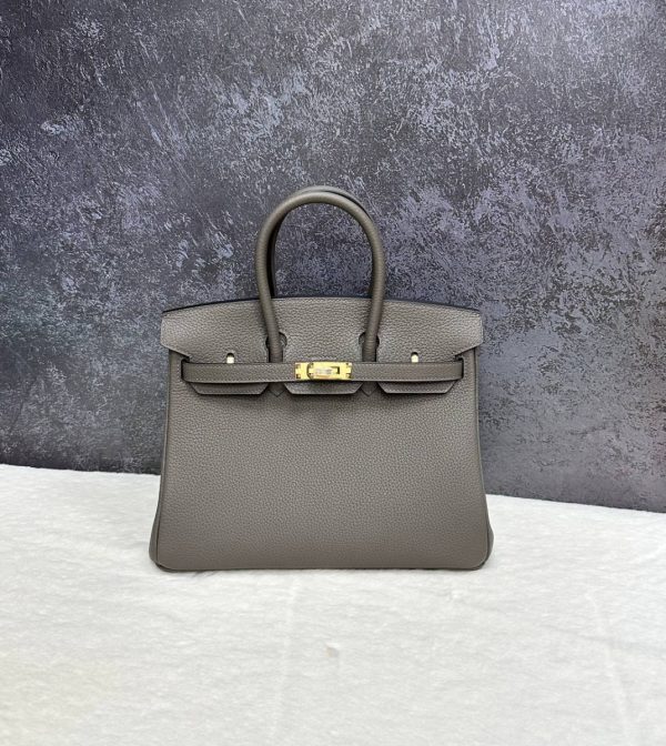 Сумка Hermès Birkin 25 Gris Meyer Togo Gold Hardware