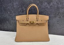 Сумка Hermès Birkin 25 Biscuit Togo Gold Hardware