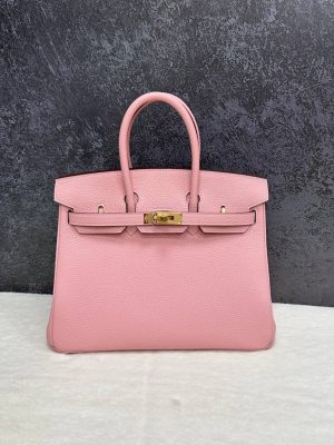 Сумка Hermès Birkin 25 Pink Togo Gold Hardware