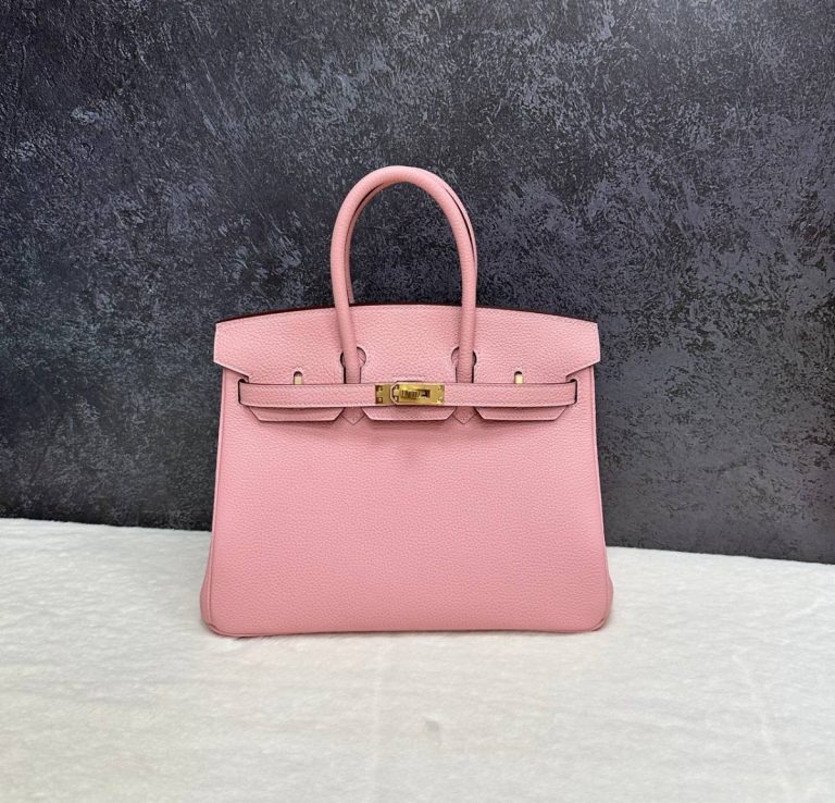 Hermes Сумка Hermès Birkin 25 Pink Togo Gold Hardware