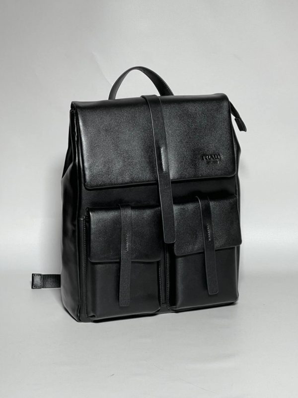 Рюкзак PRADA Leather Black