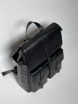 Рюкзак PRADA Leather Black