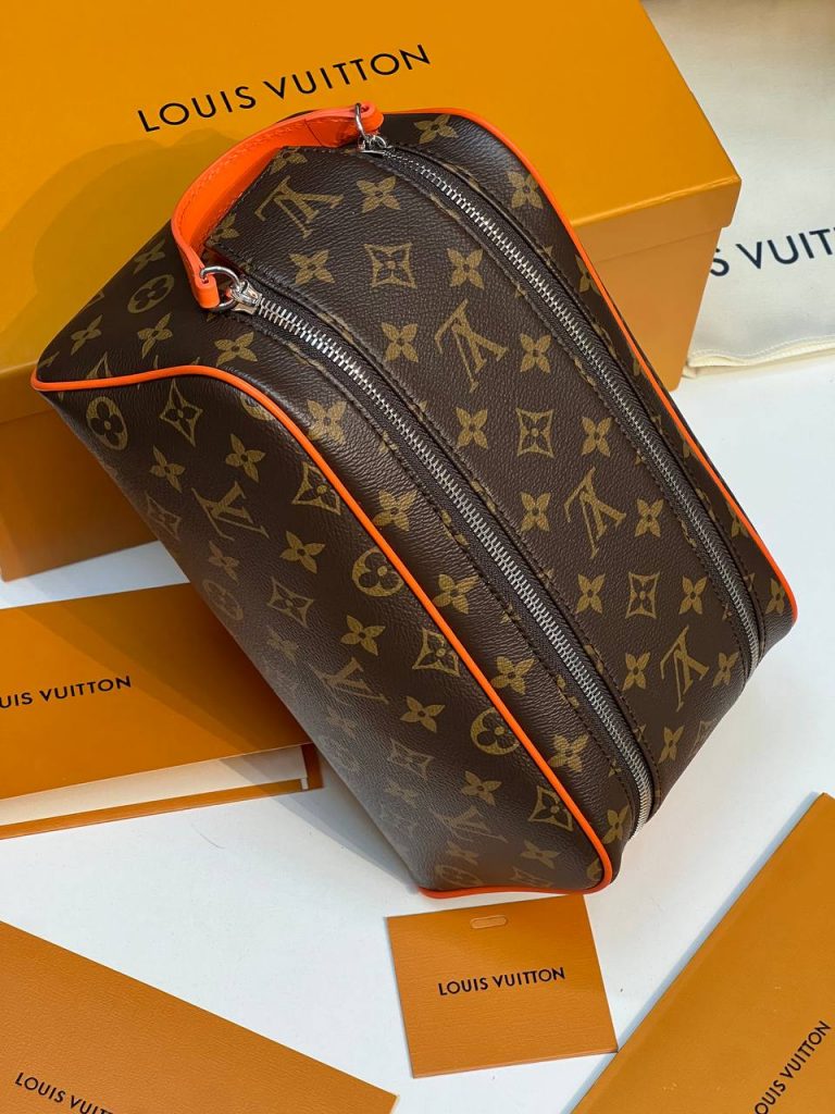 Дорожный несессер Louis Vuitton King Size Brown Orange