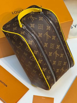 Дорожный несессер Louis Vuitton King Size Brown Yellow