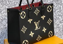 Сумка-тоут Louis Vuitton LV Onthego MM Tote Bicolour Monogram Empreinte