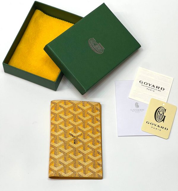 Обложка для паспорта Goyard Grenelle Yellow