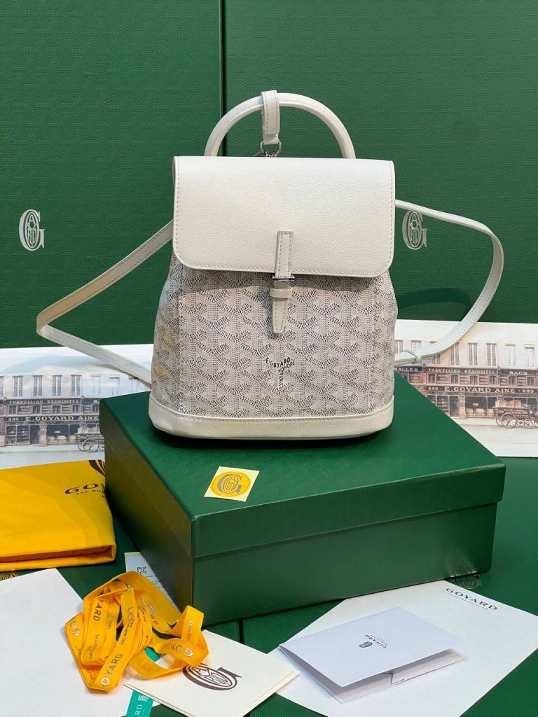 Рюкзак Goyard Alpin Mini Backpack White