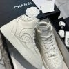 Высокие кроссовки Chanel Pre-Owned белые