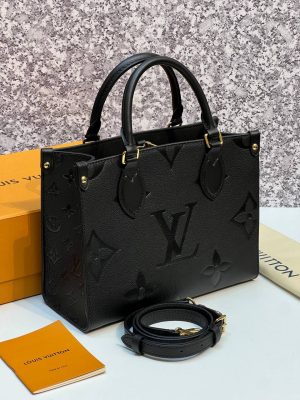 Louis Vuitton LV Onthego PM Tote Monogram Empreinte Black