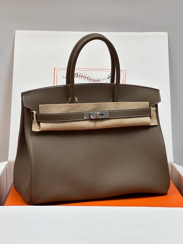 Сумка Hermès Birkin 35 Etoupe Togo PHW