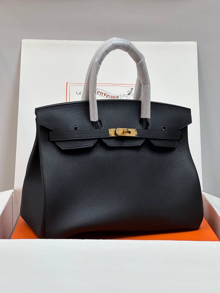 Hermes Сумка Hermès Birkin 35 Black Togo GHW