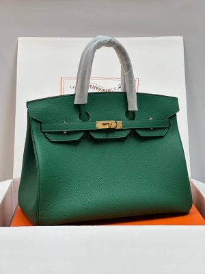 Сумка Hermes Birkin Bag 35cm Green Menthe Togo GHW