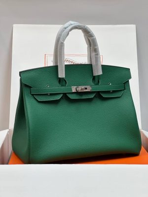 Сумка Hermes Birkin Bag 35cm Green Menthe Togo PHW