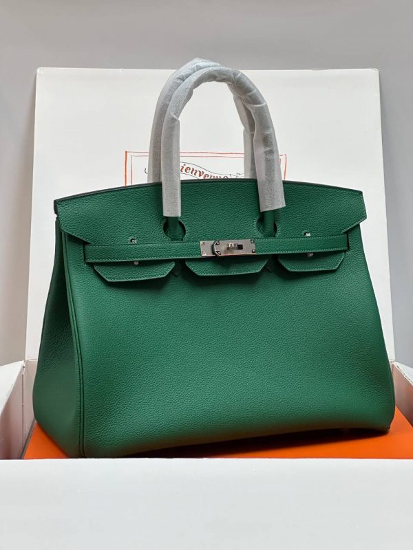 Сумка Hermes Birkin Bag 35cm Green Menthe Togo PHW