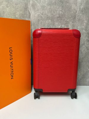 Чемодан Louis Vuitton LV Horizon 55 Epi Leather Red