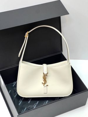 Сумка Saint Laurent LE 5 À 7 IN SMOOTH LEATHER White