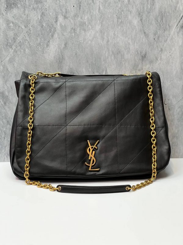 Большая сумка Saint Laurent YSL JAMIE 4.3 IN LAMBSKIN Black