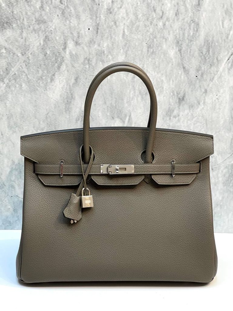 Hermes Сумка Hermès Birkin 35 Etoupe Togo PHW