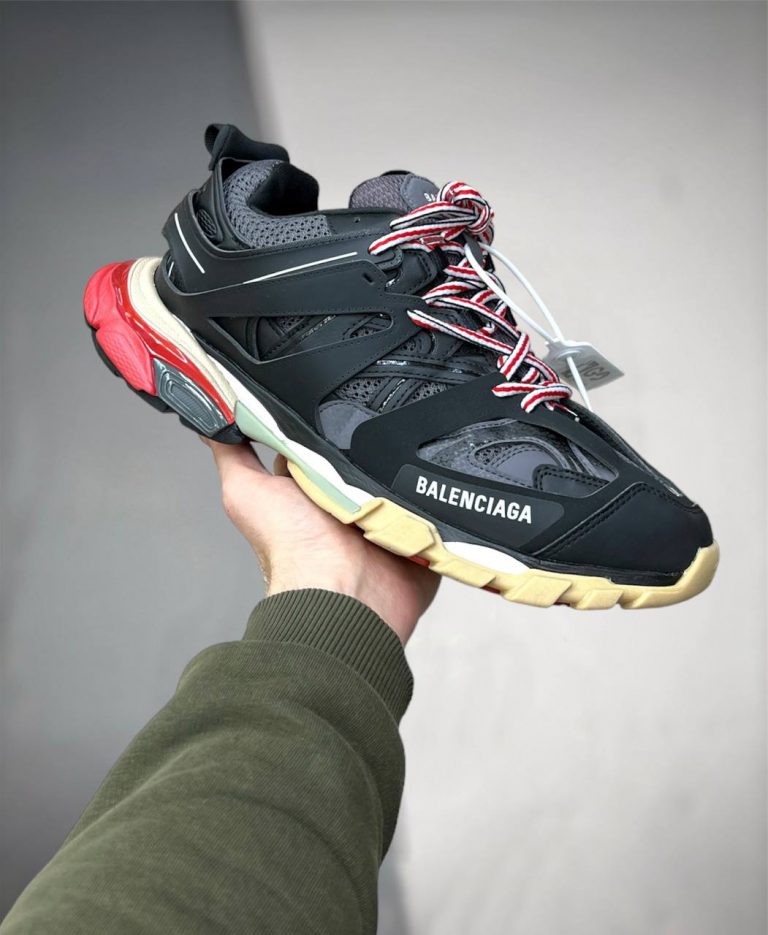 Кроссовки Balenciaga Track Black Red