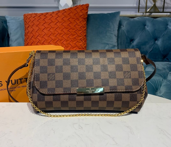 Сумка Louis Vuitton Damier Ebene Canvas Favorite MM