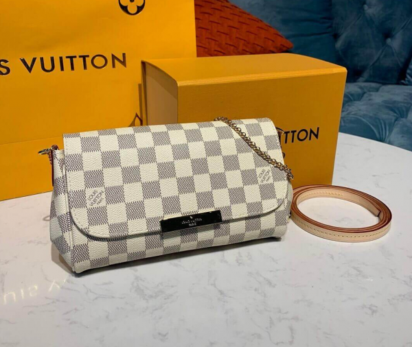 Сумка Louis Vuitton Damier Azur Canvas Favorite PM