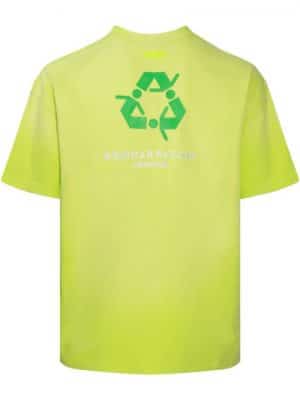 Футболка VETEMENTS Not Doing Shit Today T-Shirt Washed Green