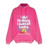 Худи Vetements I Got Lucky Hoodie Washed Pink