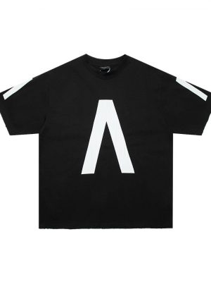 Футболка Balenciaga Music | Archive Series Connected T-Shirt Oversized black