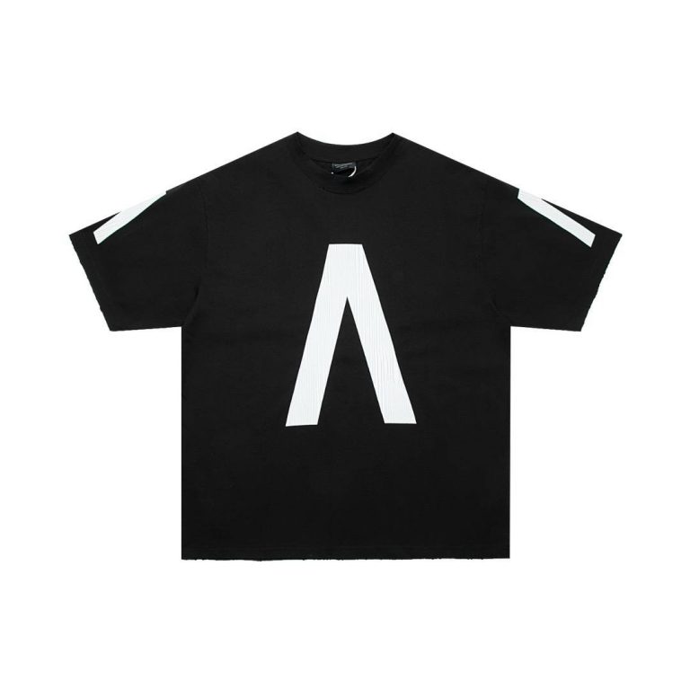 Футболка Balenciaga Music | Archive Series Connected T-Shirt Oversized black