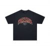Футболка Balenciaga Offshore T-Shirt Oversized in black and red vintage