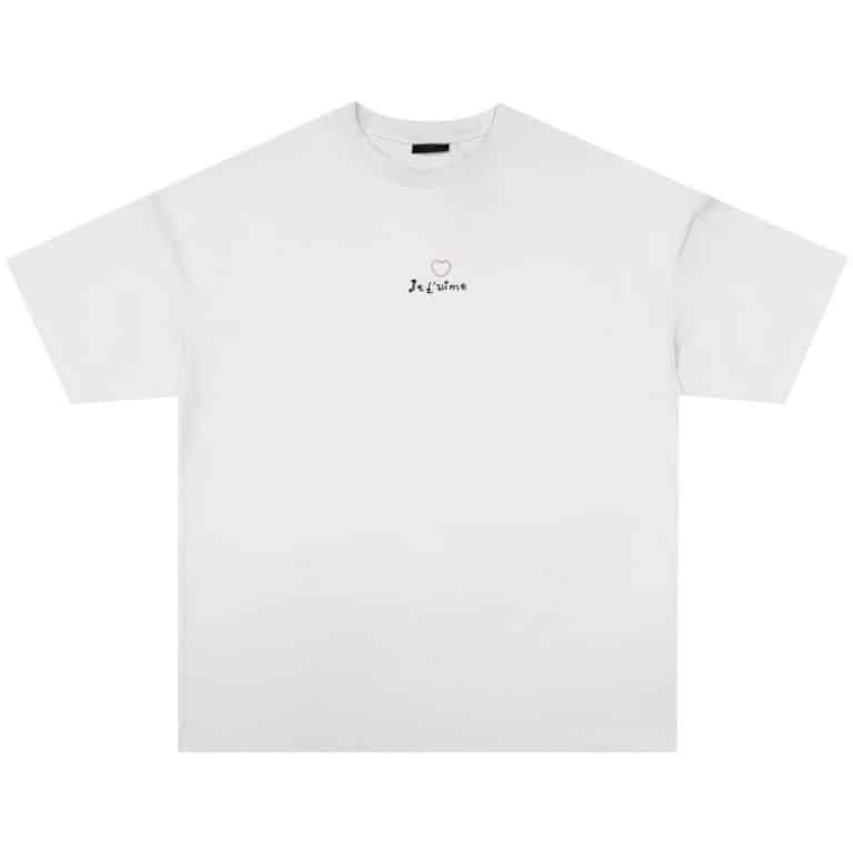 Футболка Balenciaga Je T'aime t-shirt White