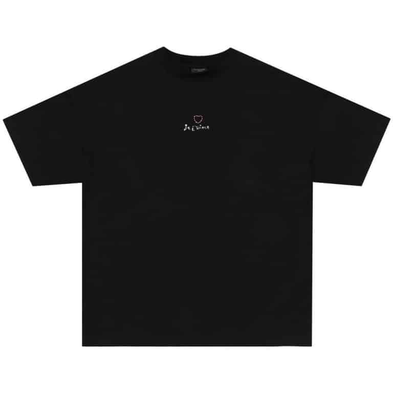 Футболка Balenciaga Je T'aime t-shirt Black