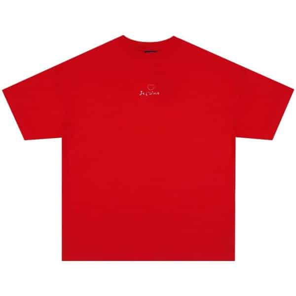 Футболка Balenciaga Je T'aime t-shirt Red