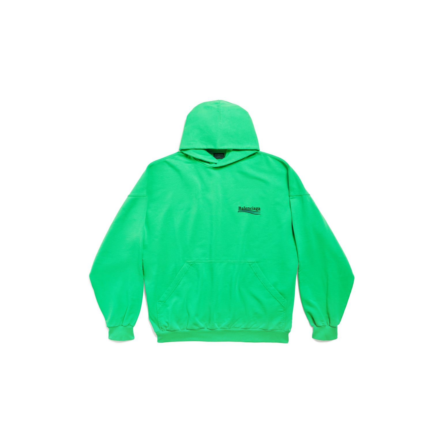 Худи Balenciaga POLITICAL CAMPAIGN Green