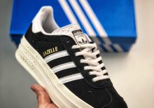 adidas Gazelle Bold Core Black White