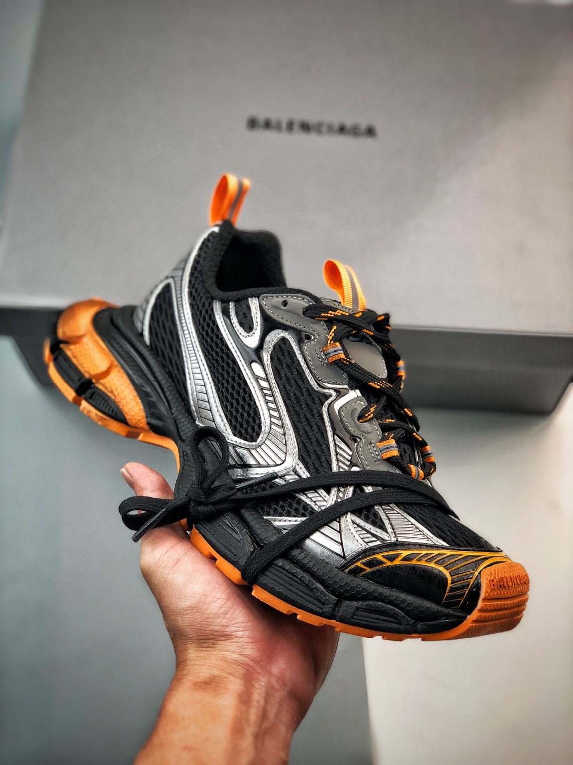 Balenciaga 3XL Black Orange