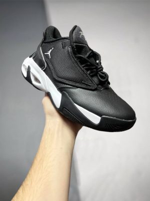 Nike Jordan Max Aura 4 Black Metallic Silver