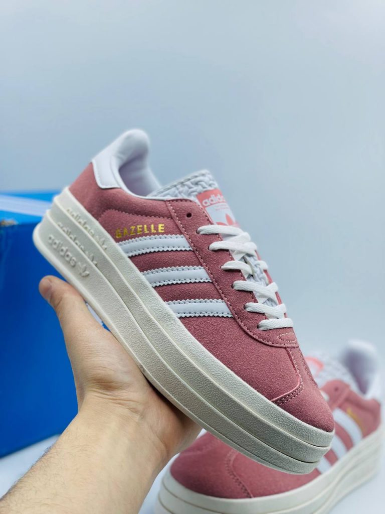 ADIDAS GAZELLE BOLD SUPER POP CLOUD WHITE