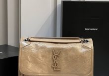 Сумка SAINT LAURENT YSL Niki MEDIUM В ВИНТАЖНОЙ КОЖЕ Beige