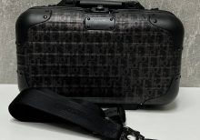 Dior x RIMOWA Carry-On Case Aluminium Dior Oblique Black