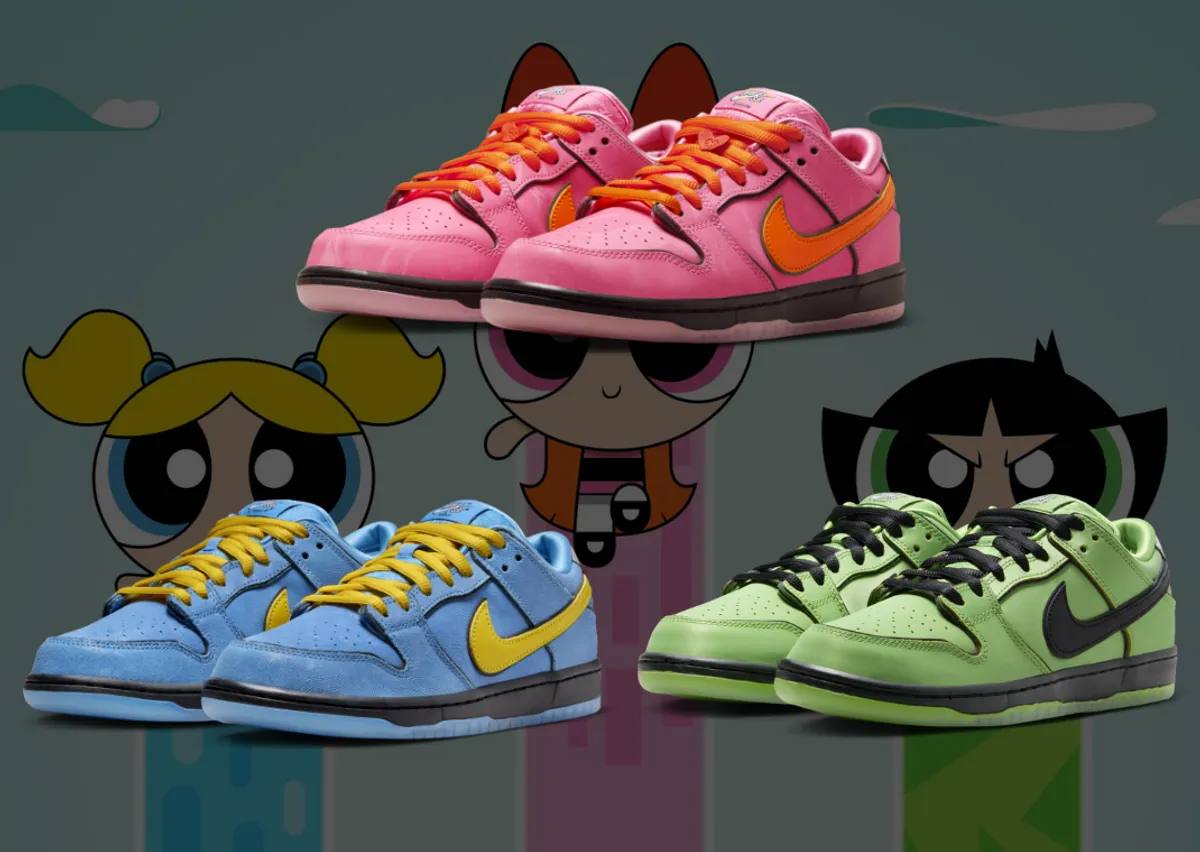 Nike SB Dunk The Powerpuff Girls