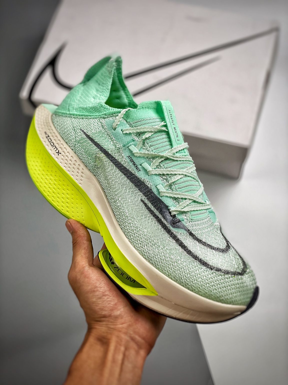 Nike Air Zoom Alphafly NEXT% 2 Mint Foam Volt DV9422 300