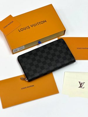 Louis Vuitton Органайзер Zippy канва Damier Graphite