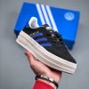 Adidas Gazelle Bold Core Black Lucid Blue HQ4408