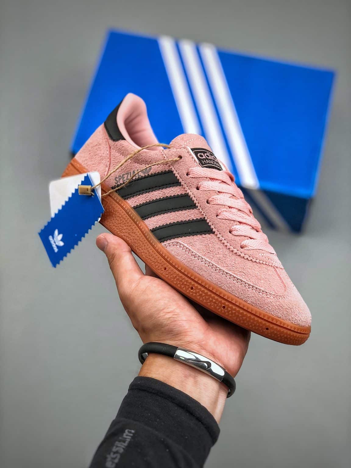 Adidas Handball Spezial Clear Pink Arctic Night IF6561
